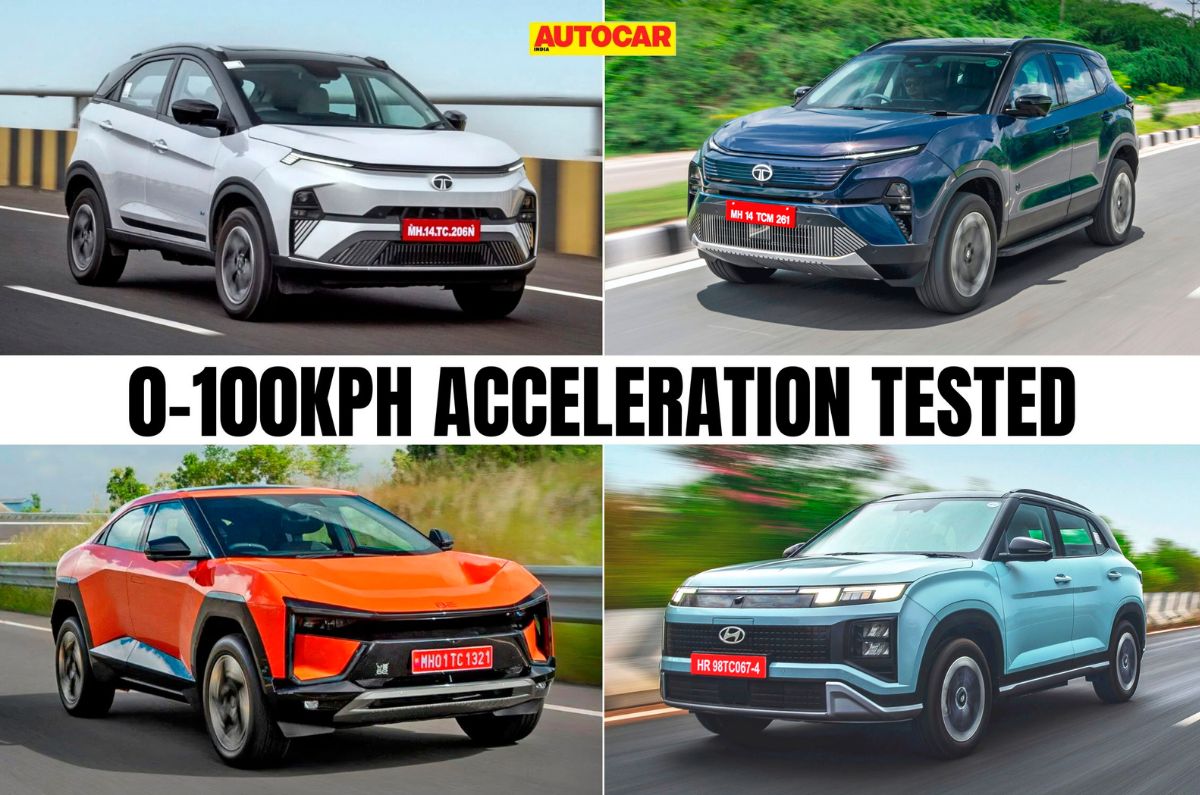 Quickest tested EVs in India 